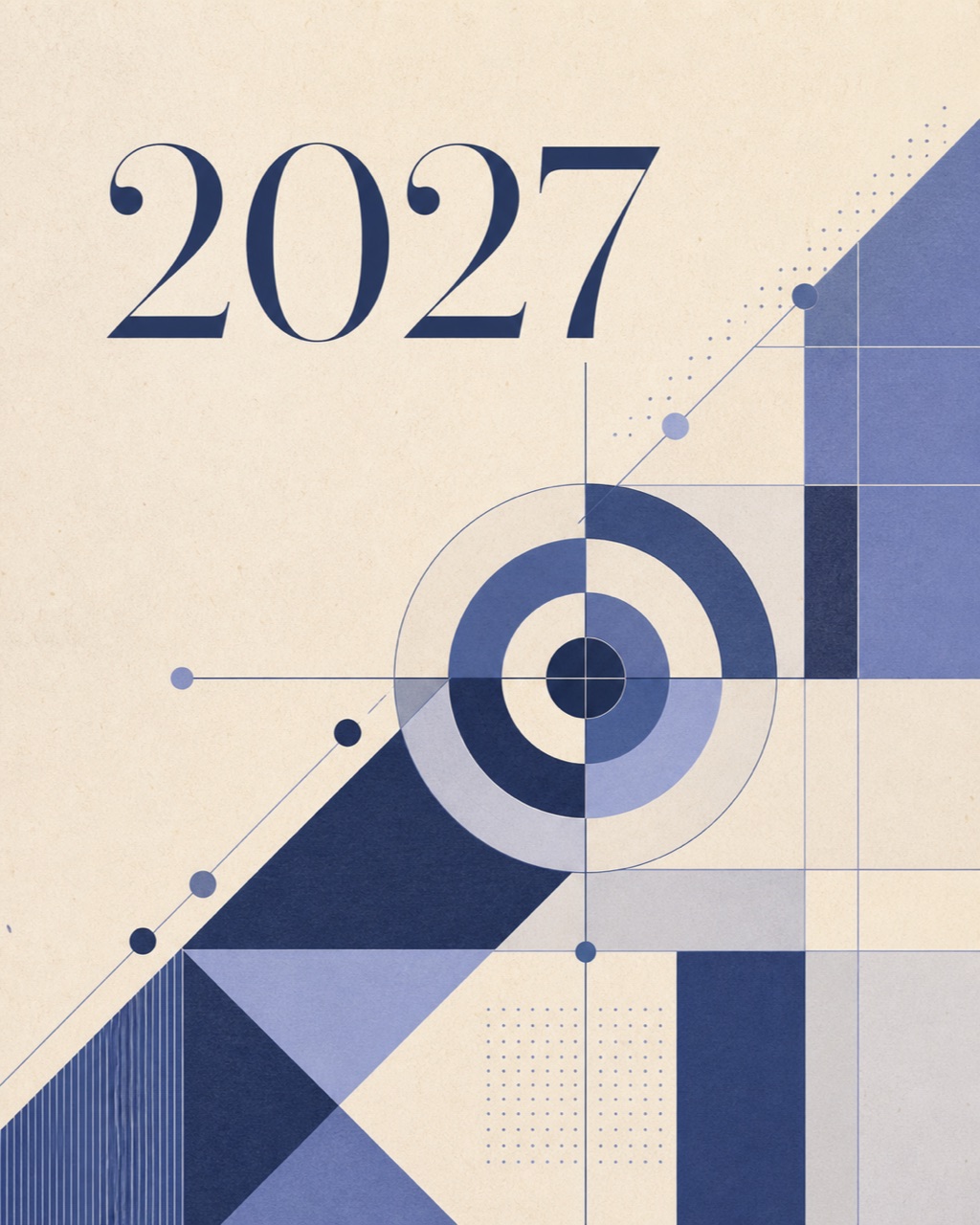2027 Goal & Quarterly Review Planner cover